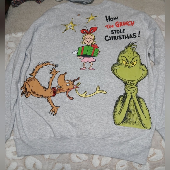 Grinch Sweatshirt - Picture 2 of 2